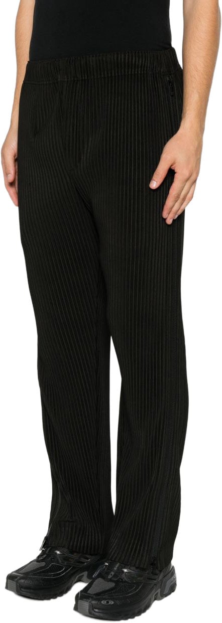 HOMME PLISSÉ ISSEY MIYAKE Trousers Black Zwart