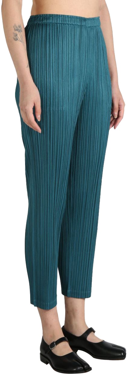 HOMME PLISSÉ ISSEY MIYAKE Trousers Blue Blauw