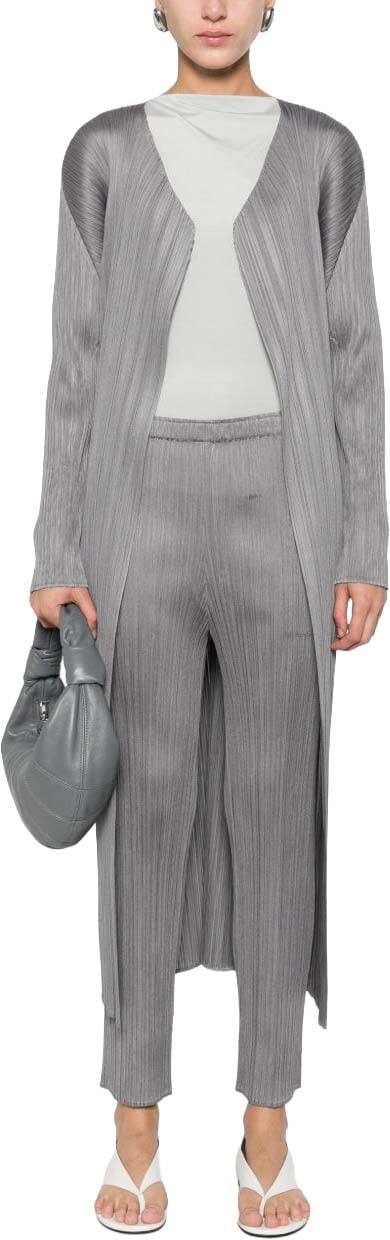HOMME PLISSÉ ISSEY MIYAKE Trousers Grey Grijs