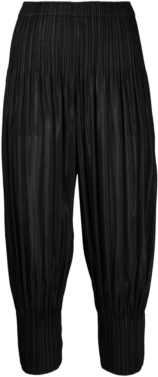 HOMME PLISSÉ ISSEY MIYAKE Trousers Black Zwart