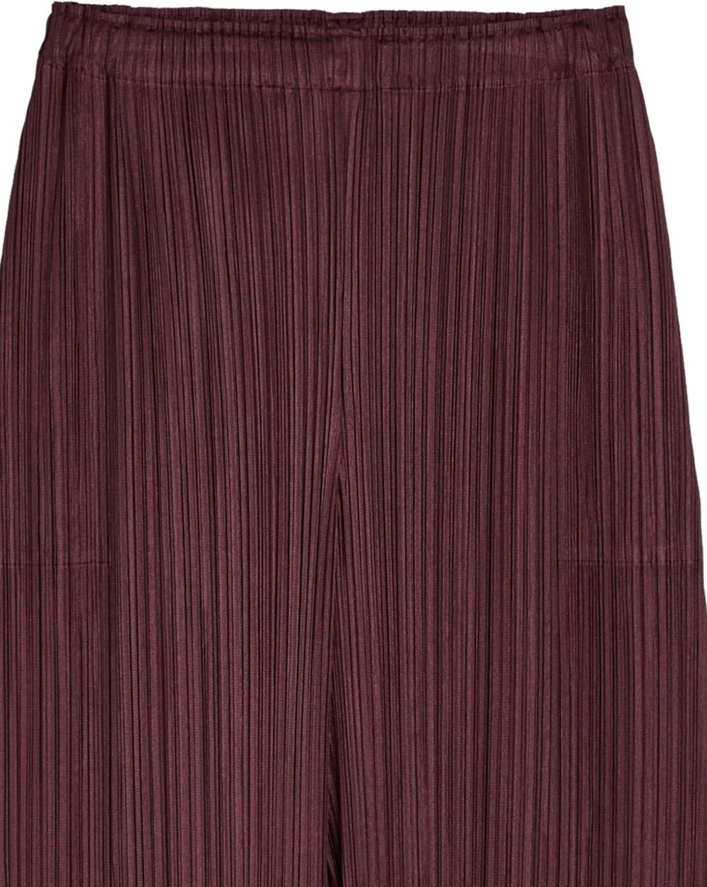 HOMME PLISSÉ ISSEY MIYAKE Trousers Red Maroon