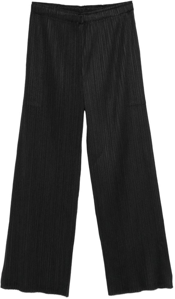 HOMME PLISSÉ ISSEY MIYAKE Trousers Black Zwart