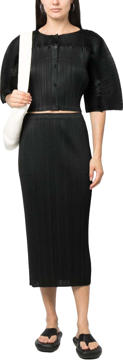 HOMME PLISSÉ ISSEY MIYAKE Sweaters Black Zwart