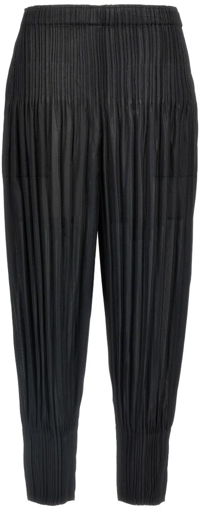 HOMME PLISSÉ ISSEY MIYAKE Trousers Black Zwart