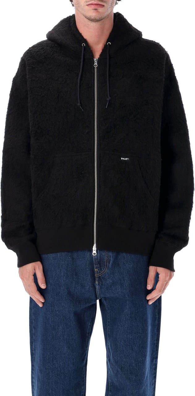 Huf Wool Jacket Nero Zwart