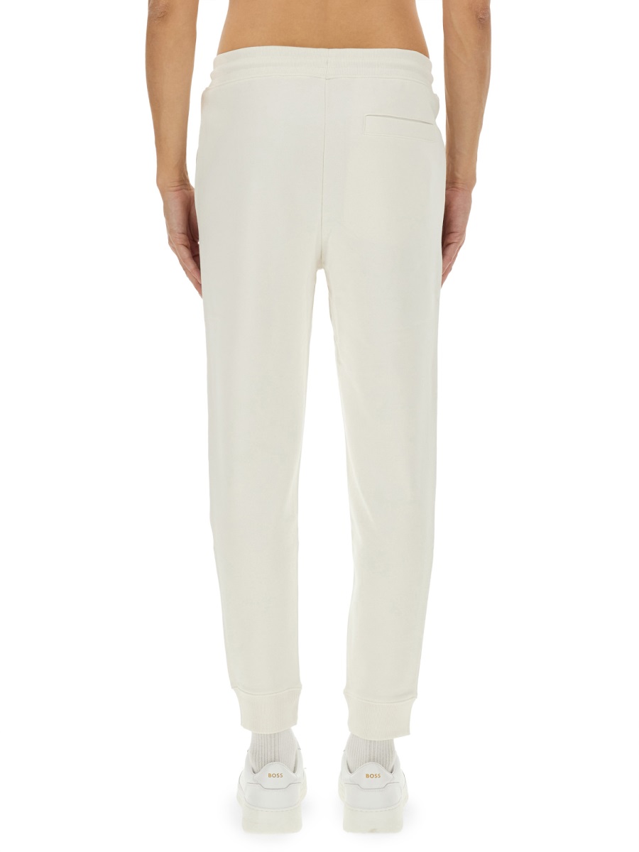 Hugo COTTON JOGGER PANTS Wit