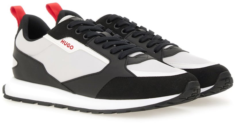 Hugo SNEAKER WITH LOGO Grijs