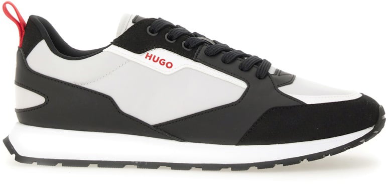 Hugo SNEAKER WITH LOGO Grijs
