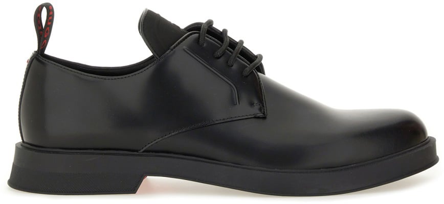 Hugo LEATHER "DERBY" LOAFER Zwart