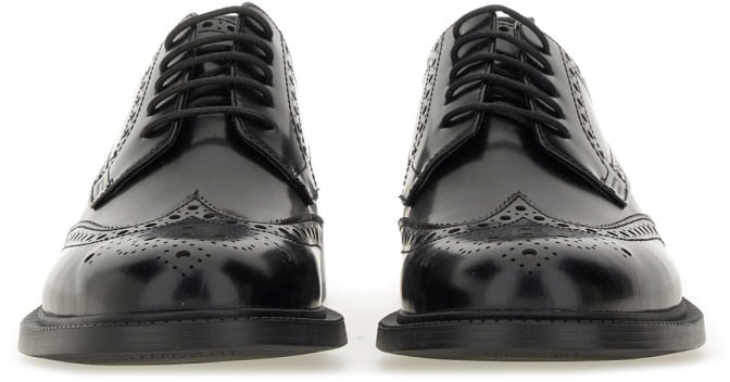 Hugo LEATHER DERBY LOAFER Zwart