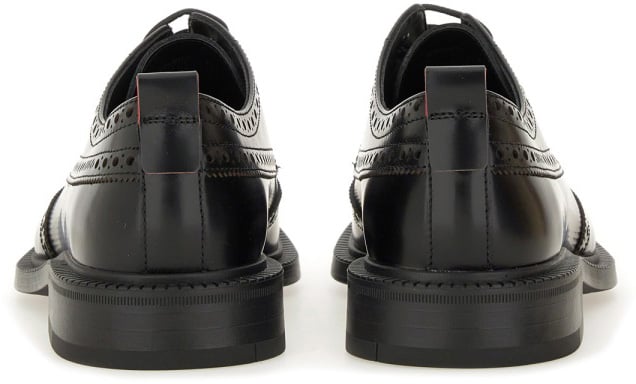 Hugo LEATHER DERBY LOAFER Zwart