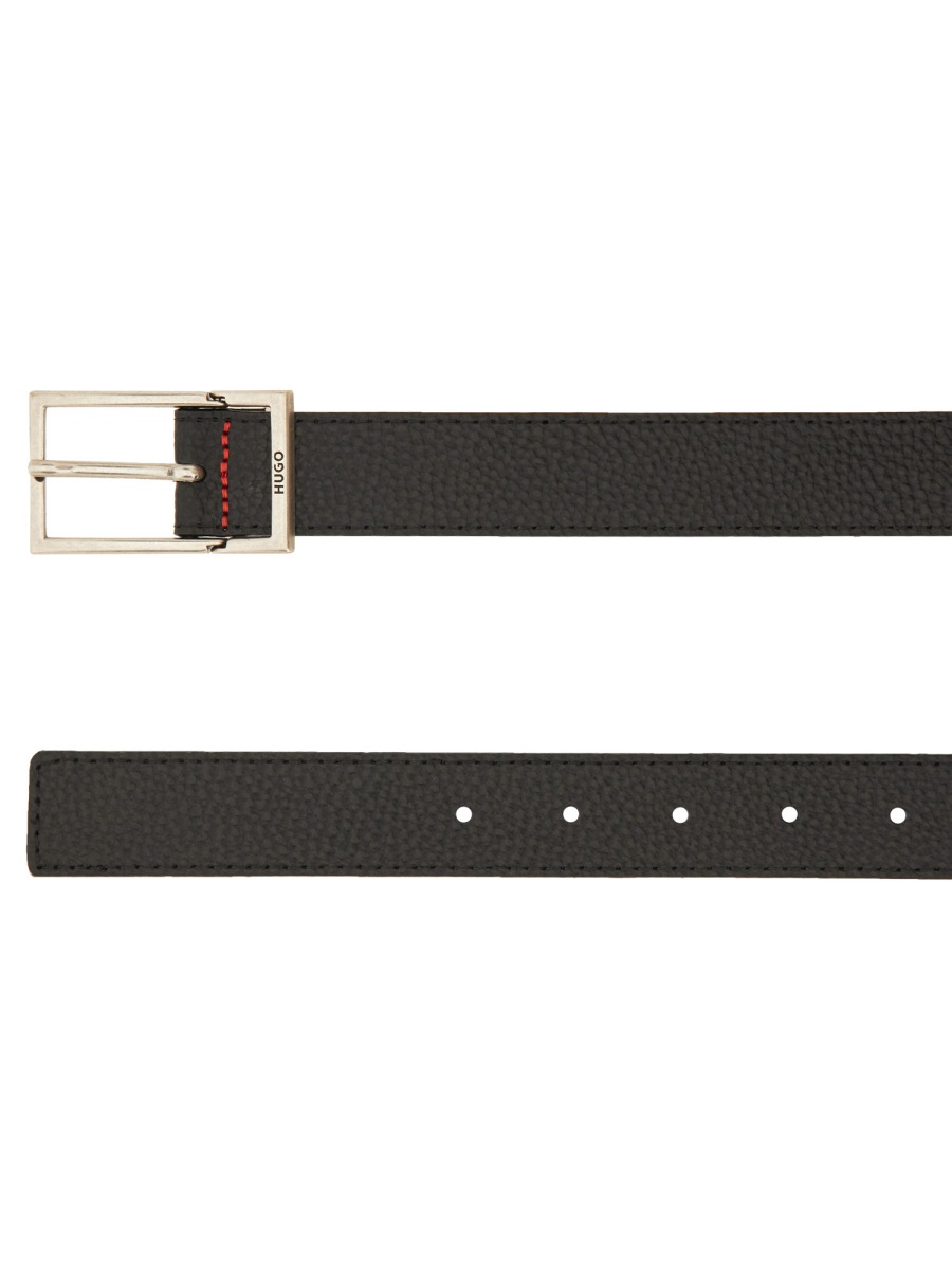 Hugo LEATHER BELT Zwart