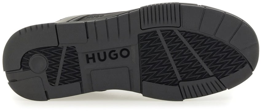 Hugo SNEAKER WITH MESH DETAILS Zwart