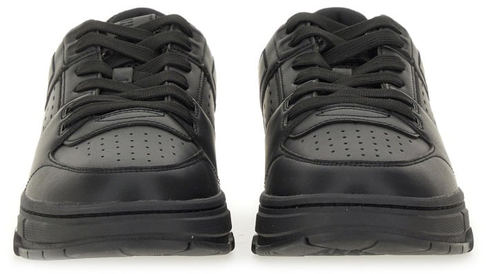 Hugo SNEAKER WITH MESH DETAILS Zwart