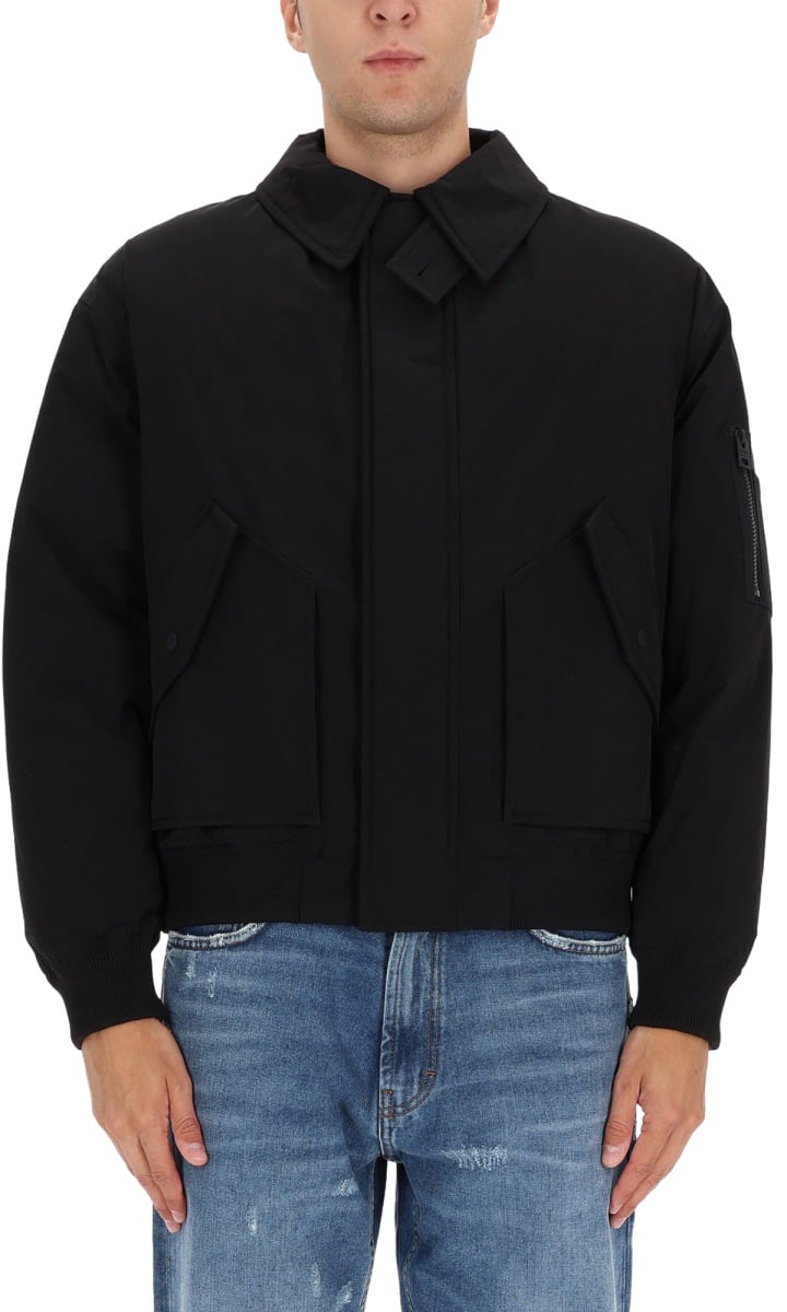 Hugo PADDED "BARD" JACKET Zwart