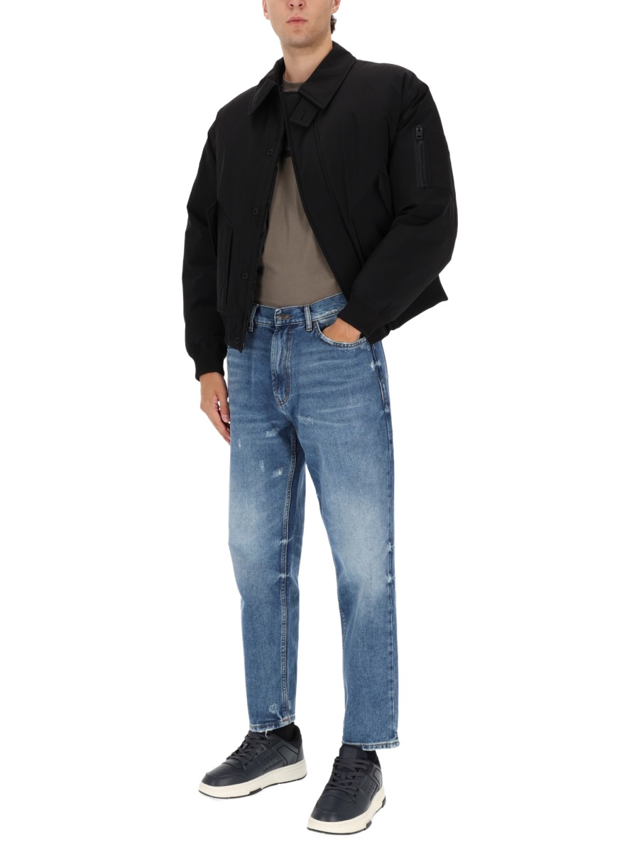 Hugo PADDED "BARD" JACKET Zwart