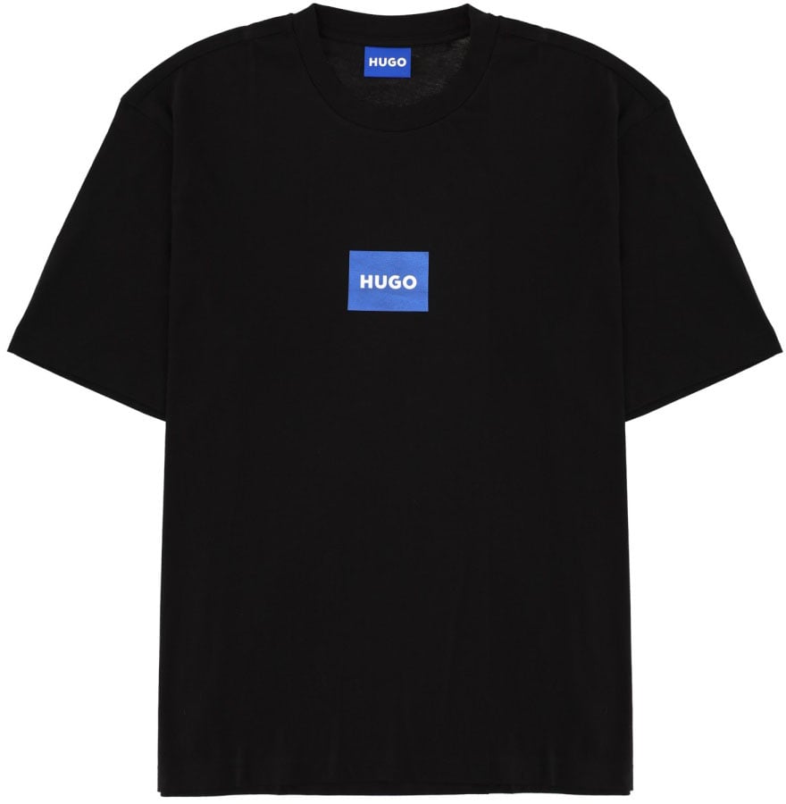 Hugo T-SHIRT WITH LOGO Zwart