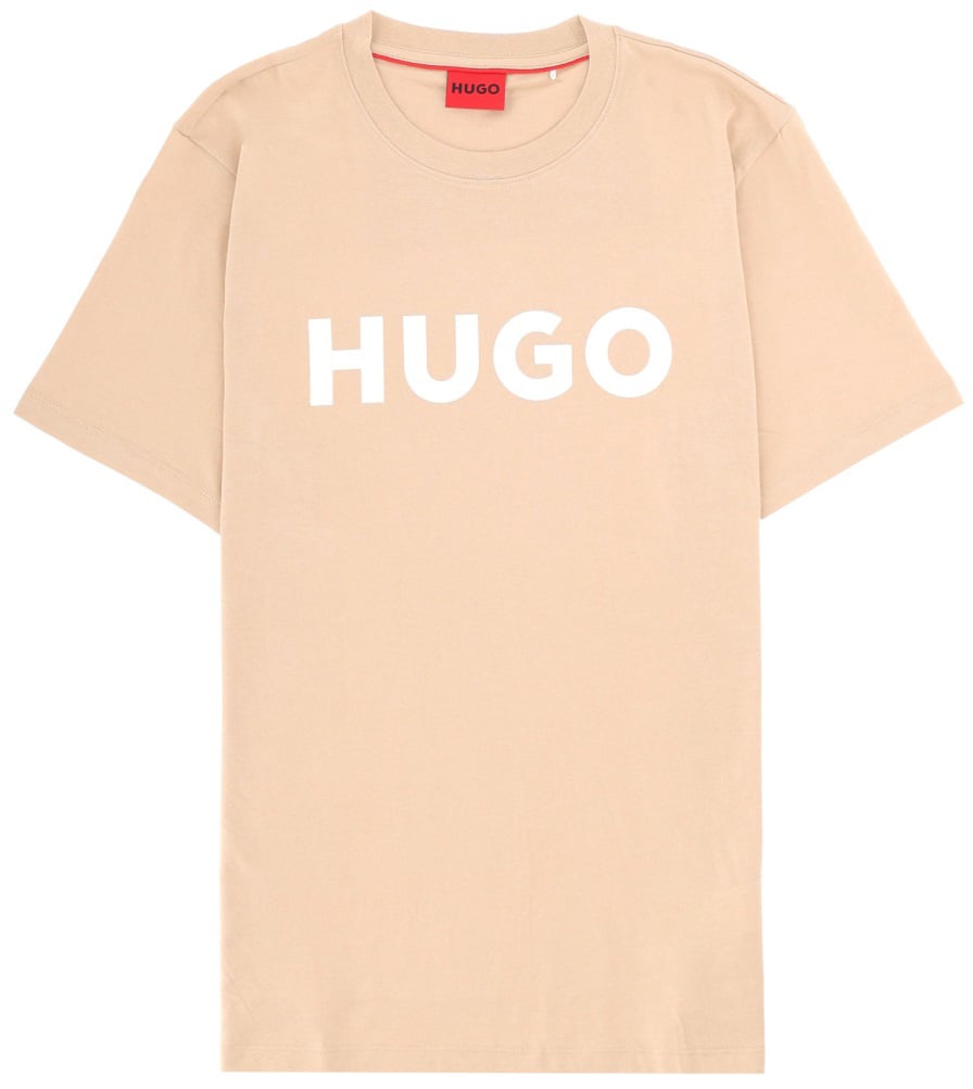 Hugo T-SHIRT WITH LOGO Beige