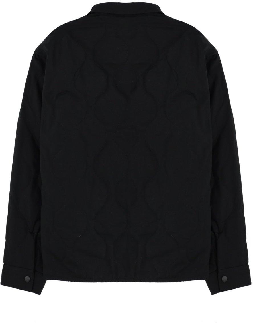 Hugo COTTON OVERSHIRT Zwart