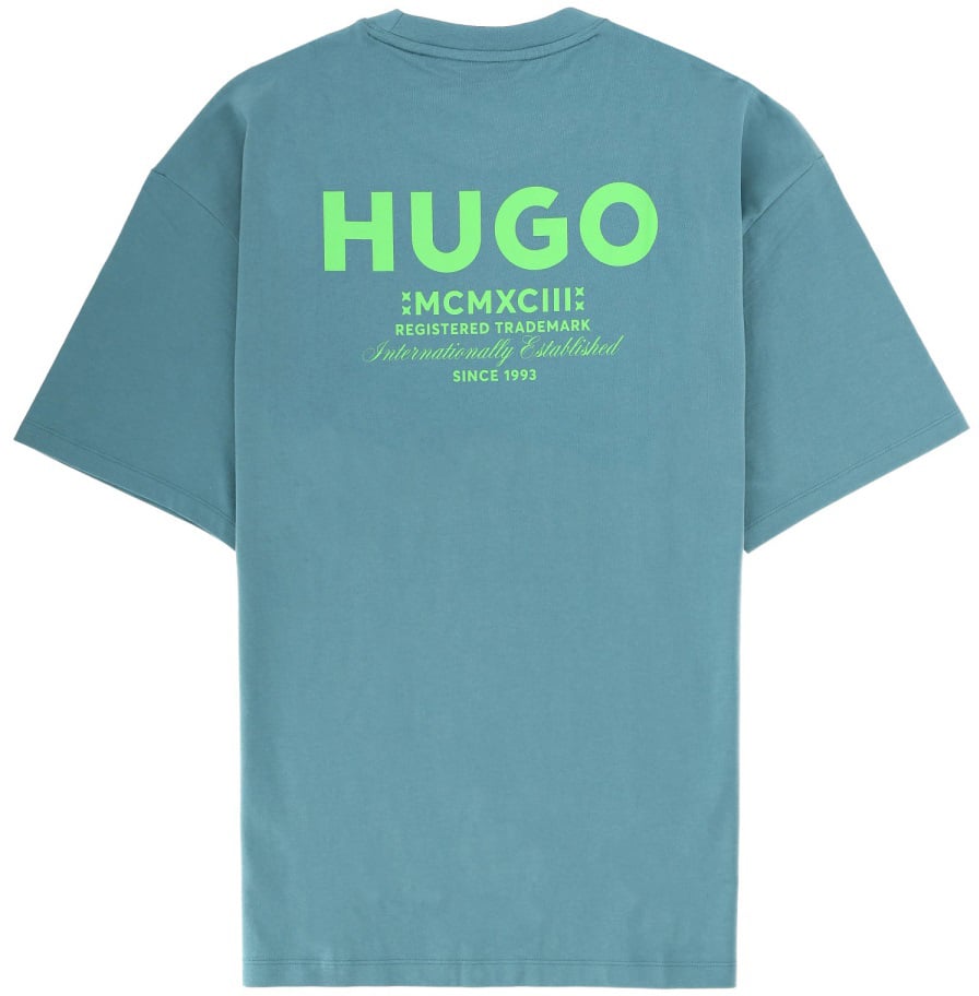 Hugo T-SHIRT WITH LOGO Groen