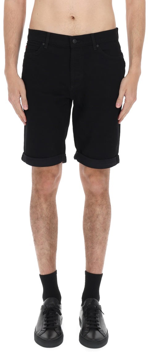 Hugo SHORTS CON PATCH LOGO Zwart