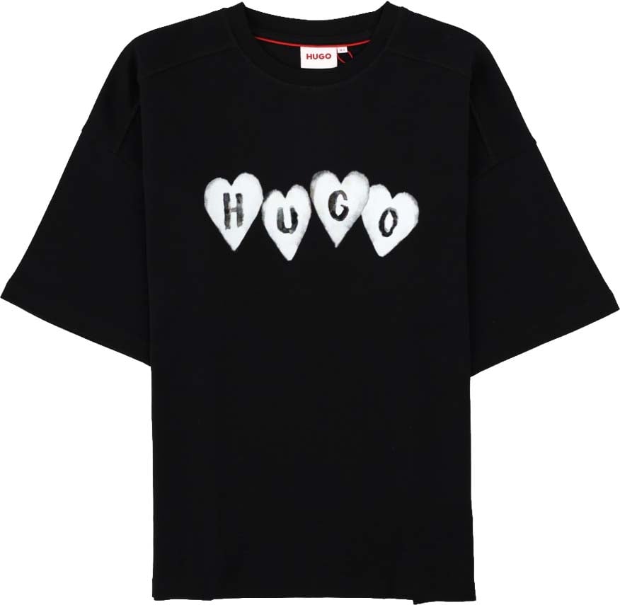 Hugo tee shirt Zwart