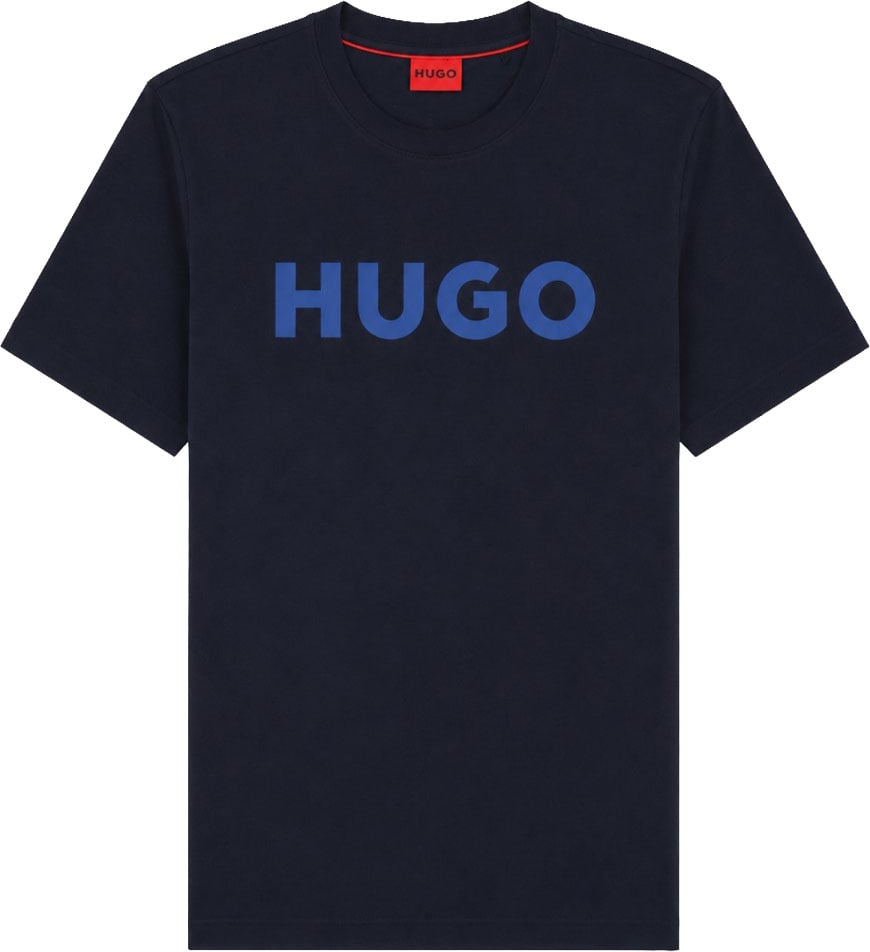 Hugo T-SHIRT CON LOGO Blauw