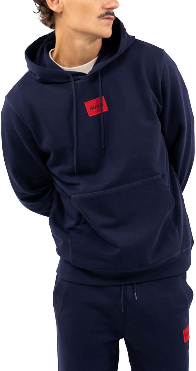 Hugo Deratschil Hoodie Blauw
