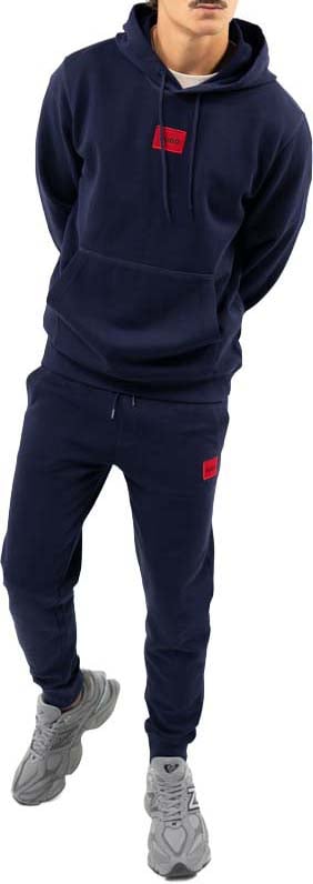 Hugo Deratschil Hoodie Blauw