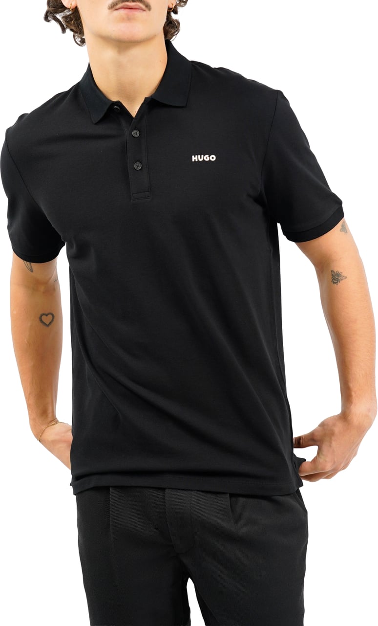 Hugo Donos222 polo Zwart
