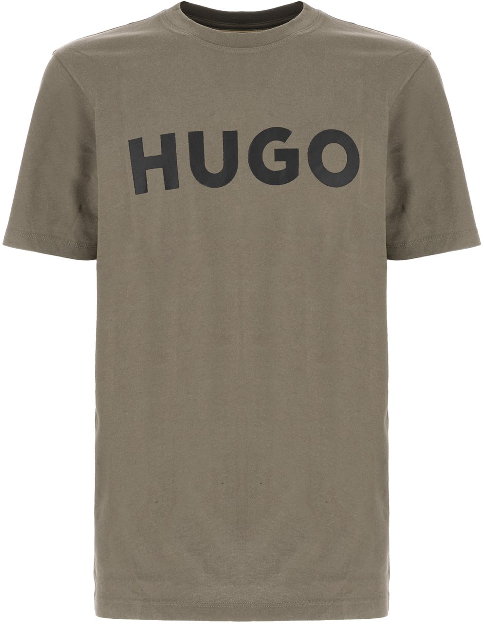 Hugo Hugo Military green cotton t-shirt Groen