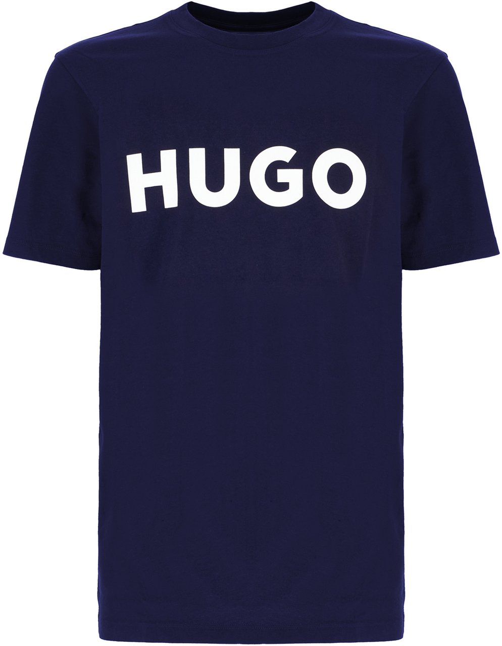 Hugo Hugo Blue cotton t-shirt Blauw