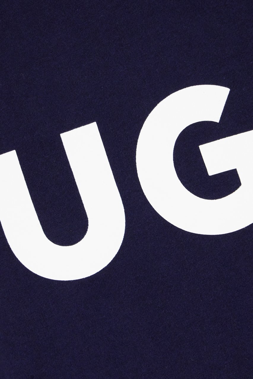 Hugo Hugo Blue cotton t-shirt Blauw