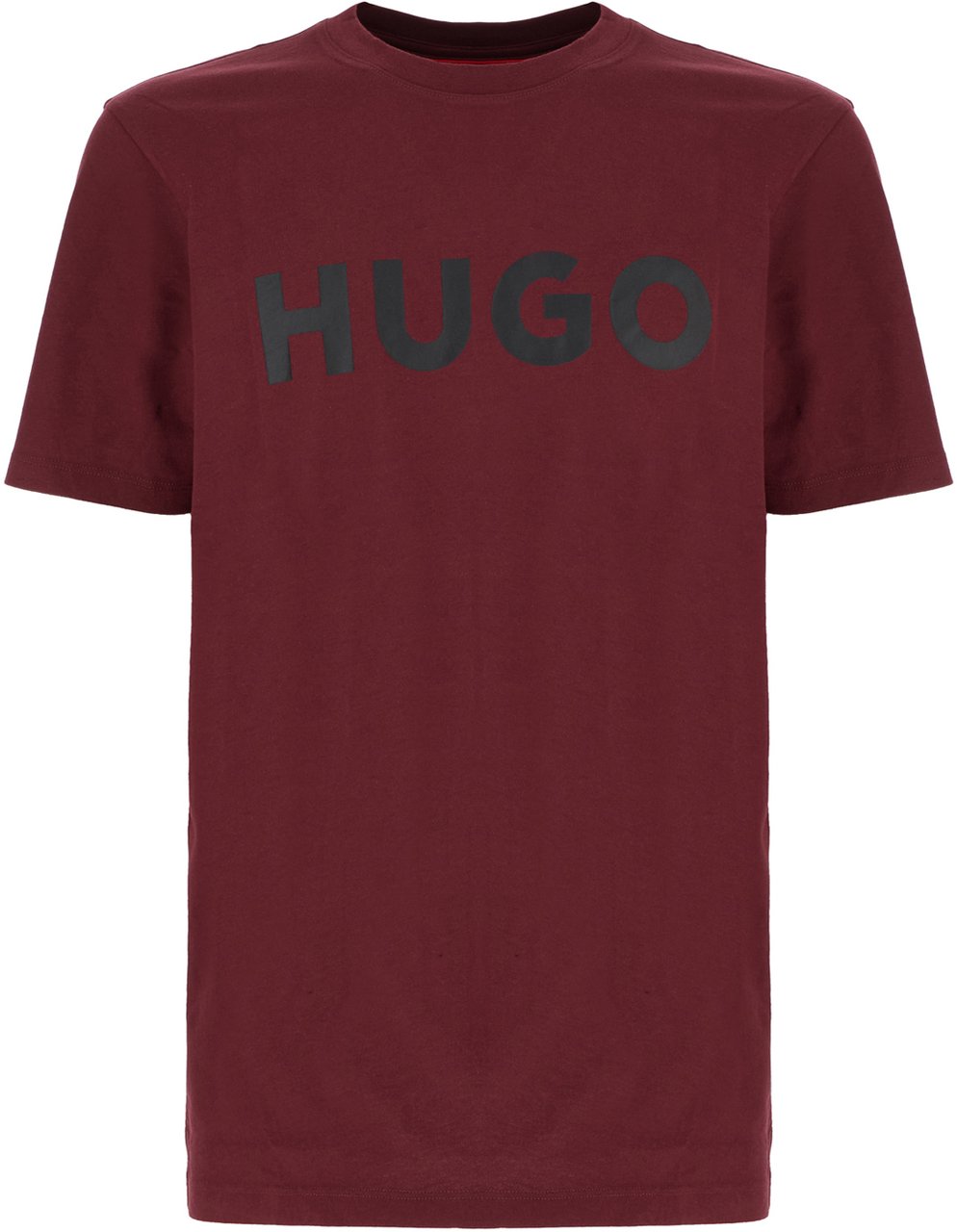 Hugo Hugo Burgundy cotton t-shirt Rood