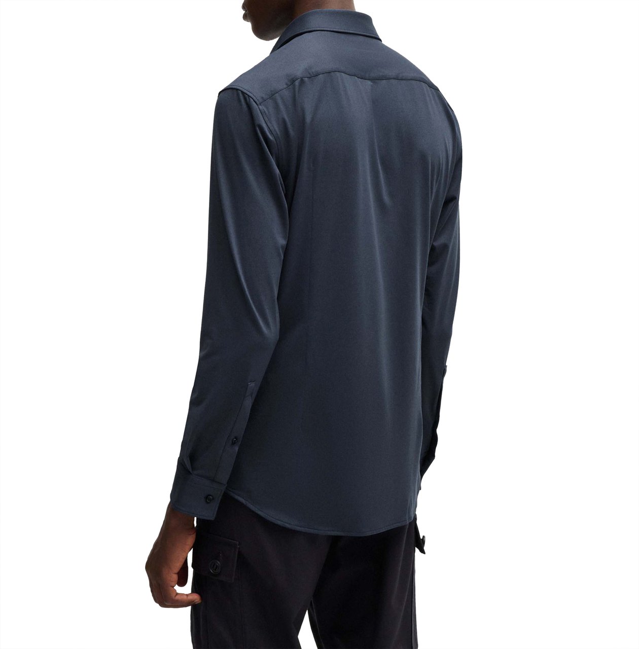 Hugo Kenno Overhemd Blauw