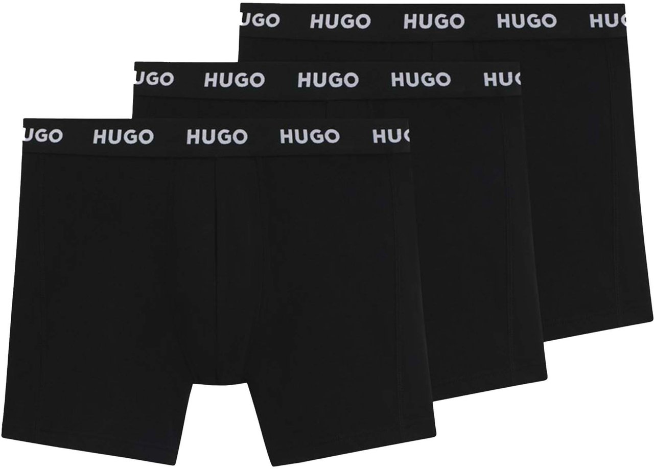 Hugo Boxer Brief 3-Pack Zwart
