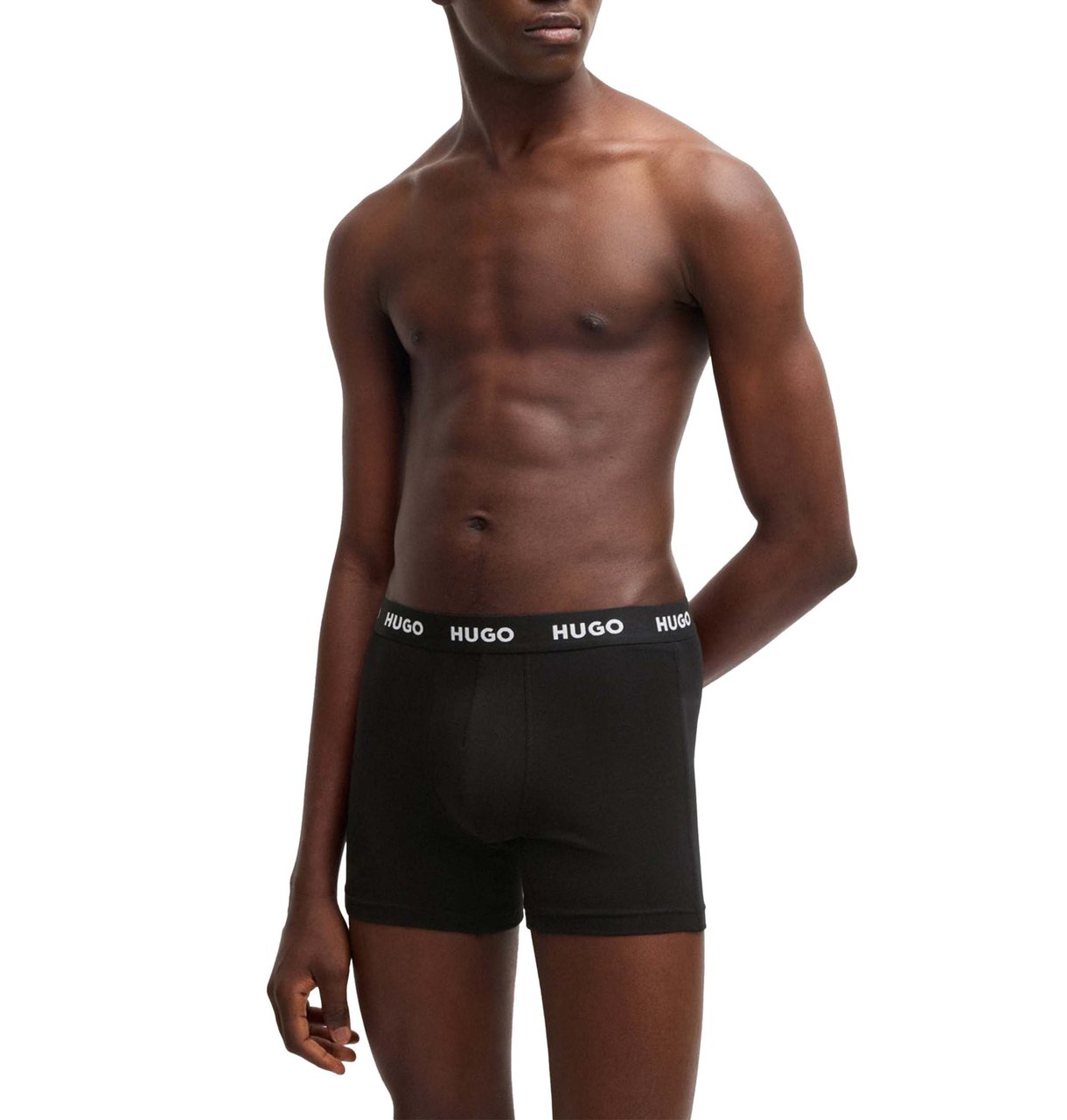 Hugo Boxer Brief 3-Pack Zwart