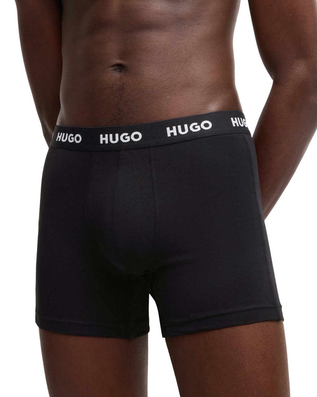 Hugo Boxer Brief 3-Pack Zwart