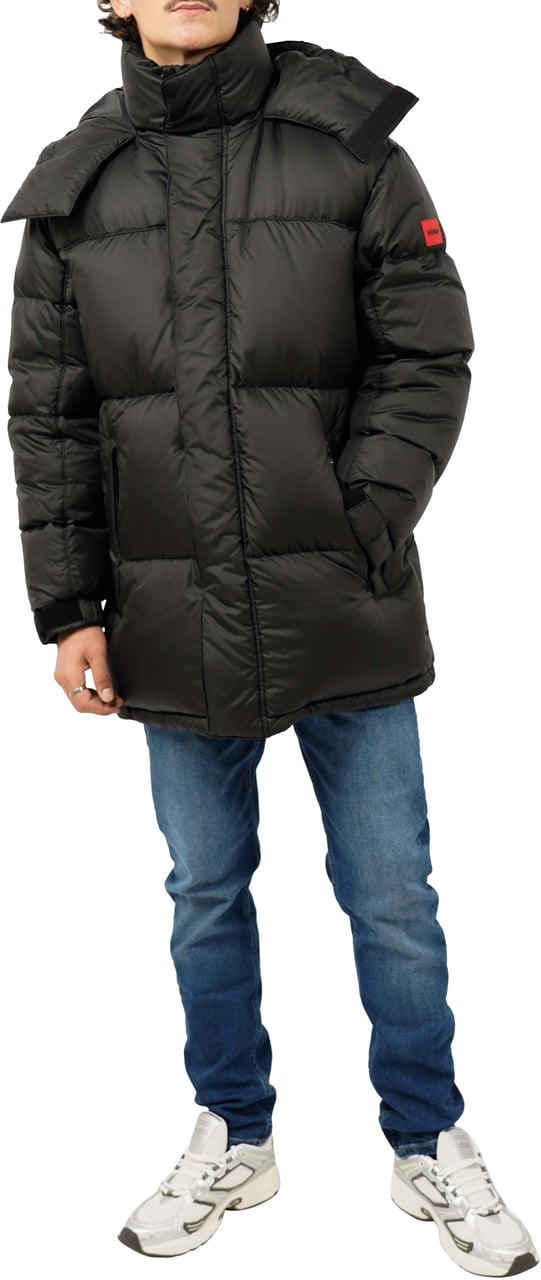 Hugo Melmus2341 Puffer Zwart