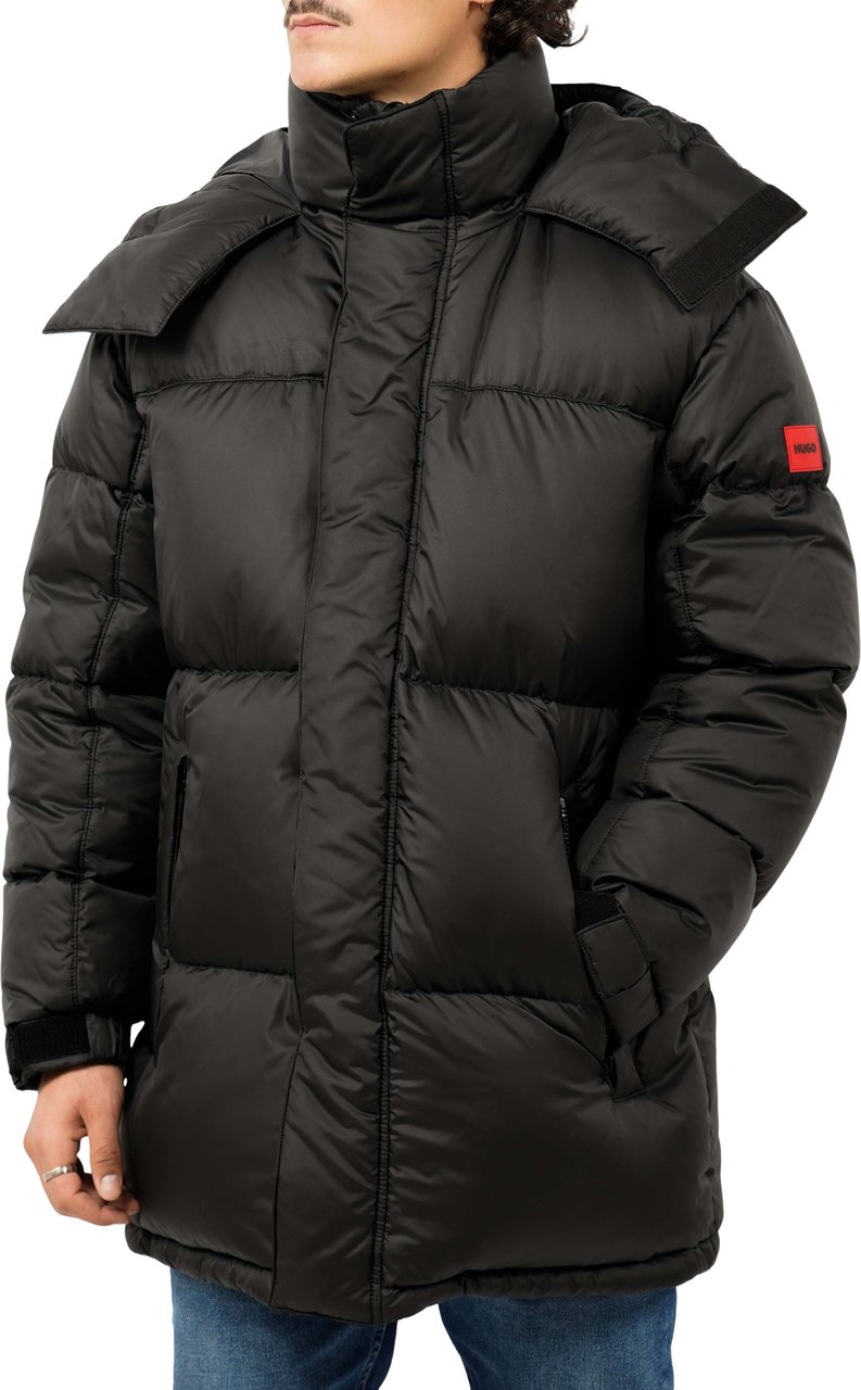 Hugo Melmus2341 Puffer Zwart