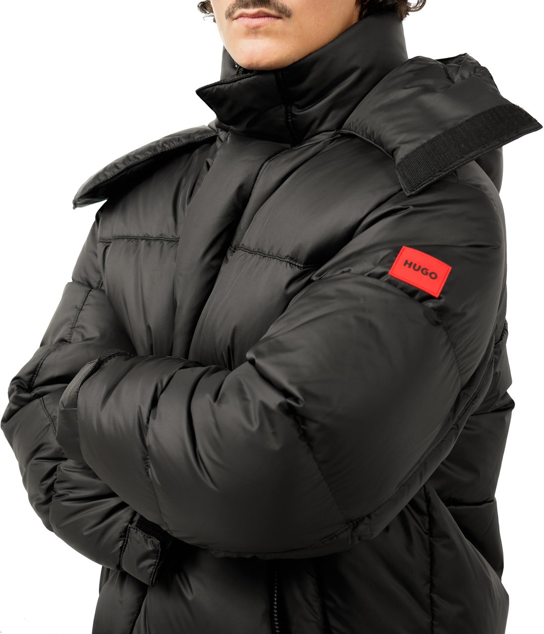 Hugo Melmus2341 Puffer Zwart