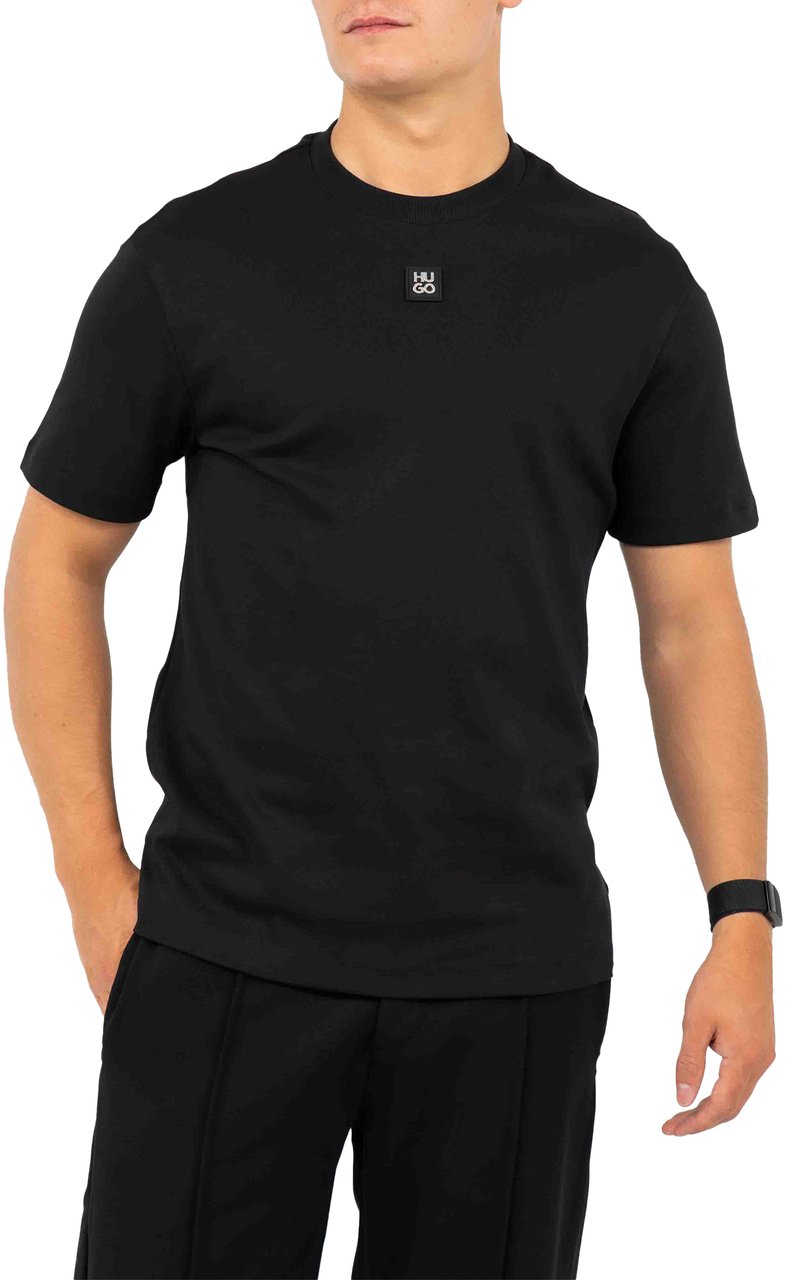 Hugo Dalile T-shirt Zwart