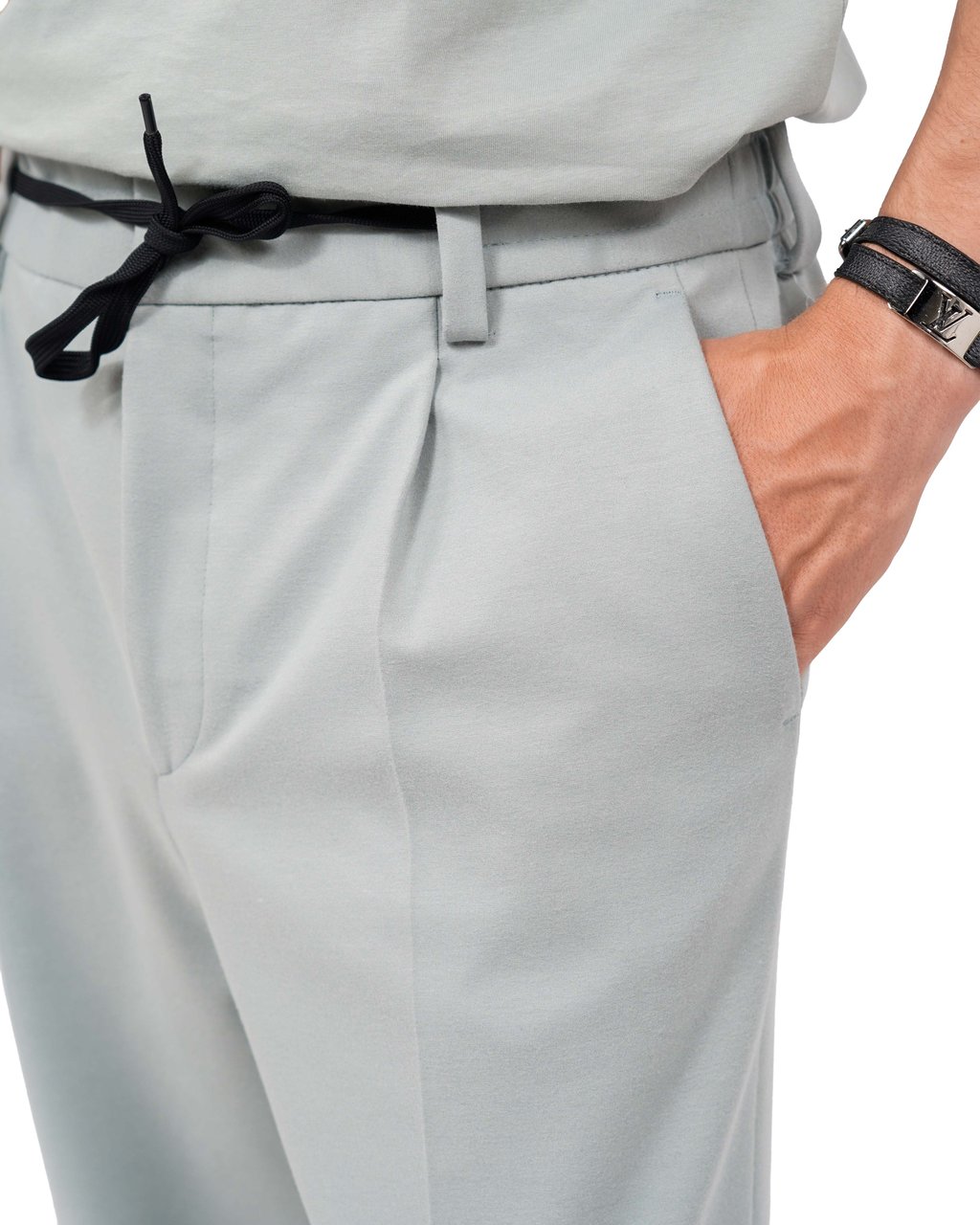 Hugo Gos241F1J Relaxed Pantalon Grijs