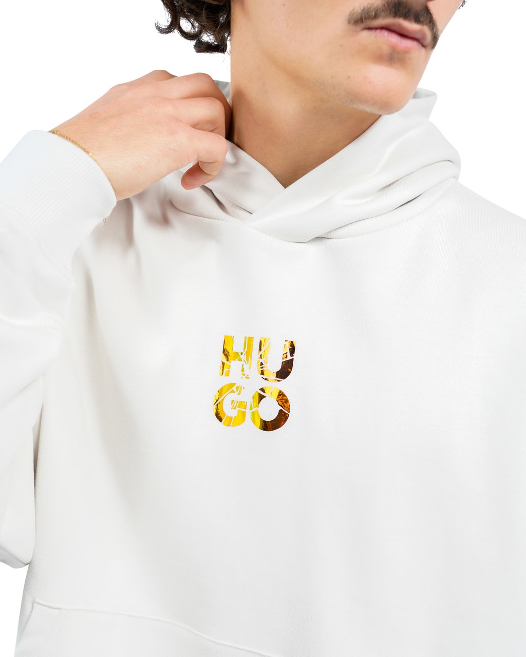 Hugo Diridovero Hoodie Beige