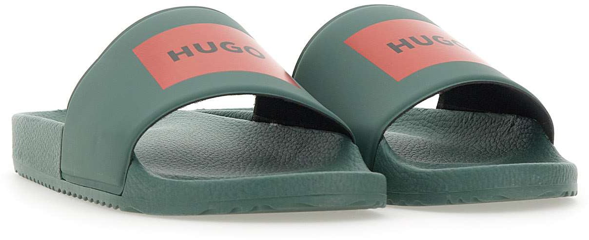 Hugo Sandals Green Groen
