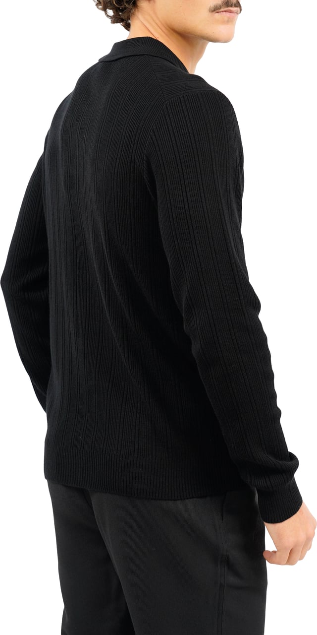Hugo Sastoro Knit Polo Zwart