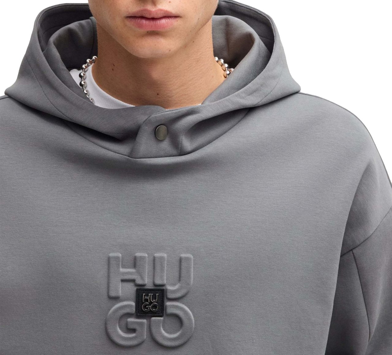 Hugo Debostaco Hoodie Grijs