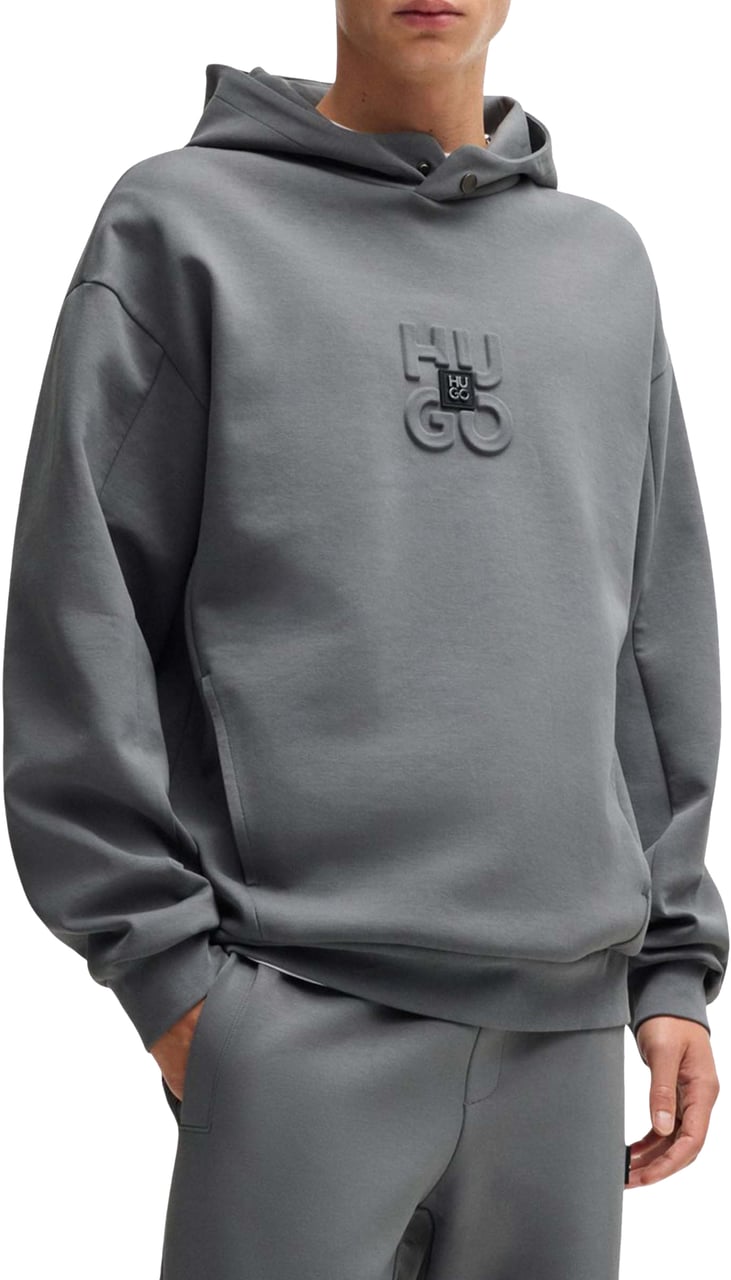 Hugo Debostaco Hoodie Grijs