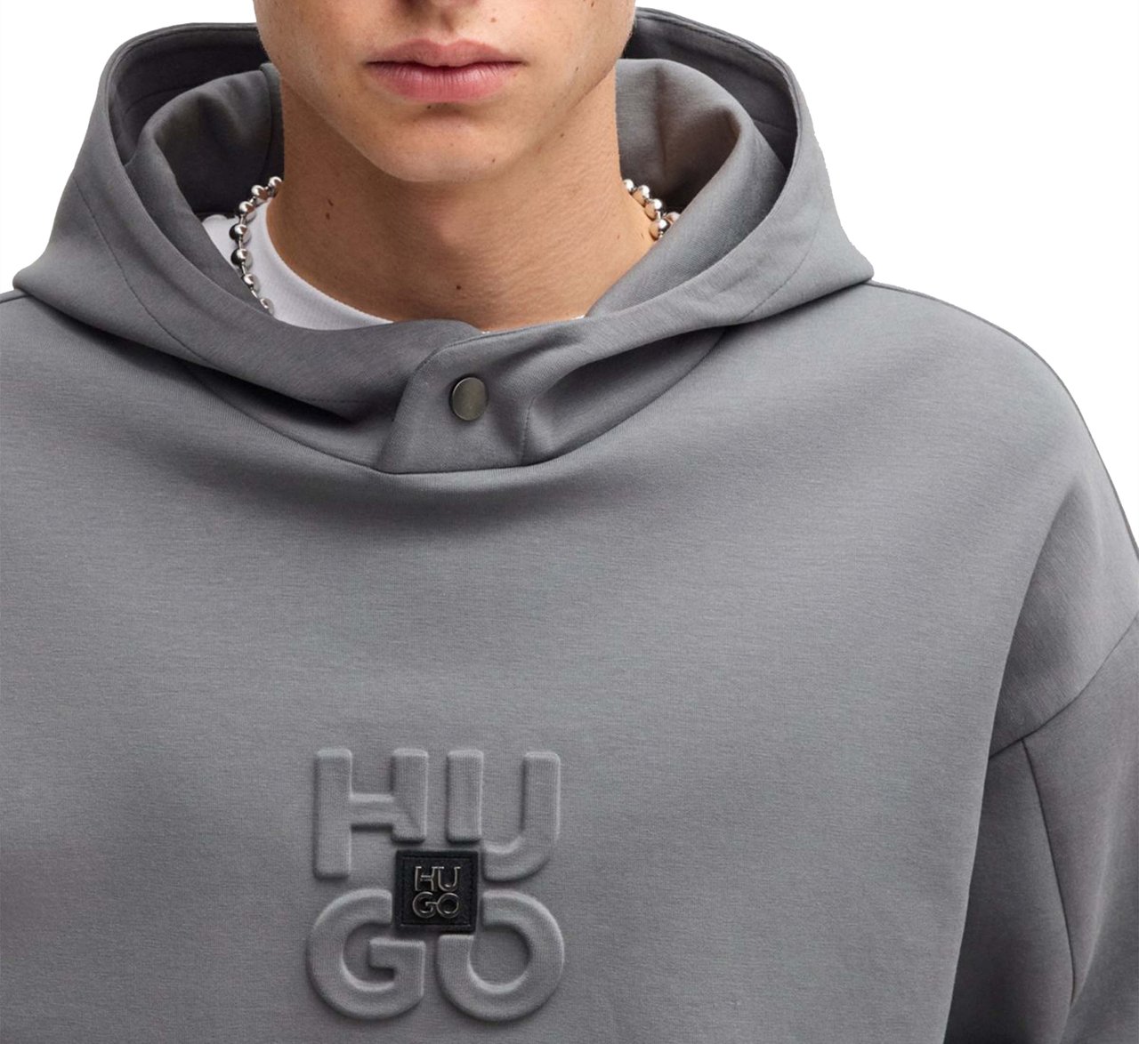 Hugo Debostaco Hoodie Grijs