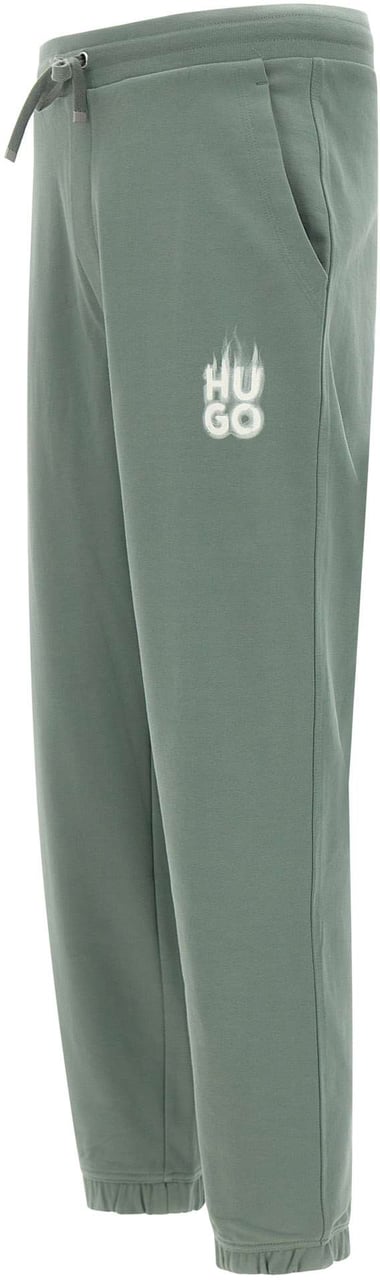 Hugo Trousers Green Groen